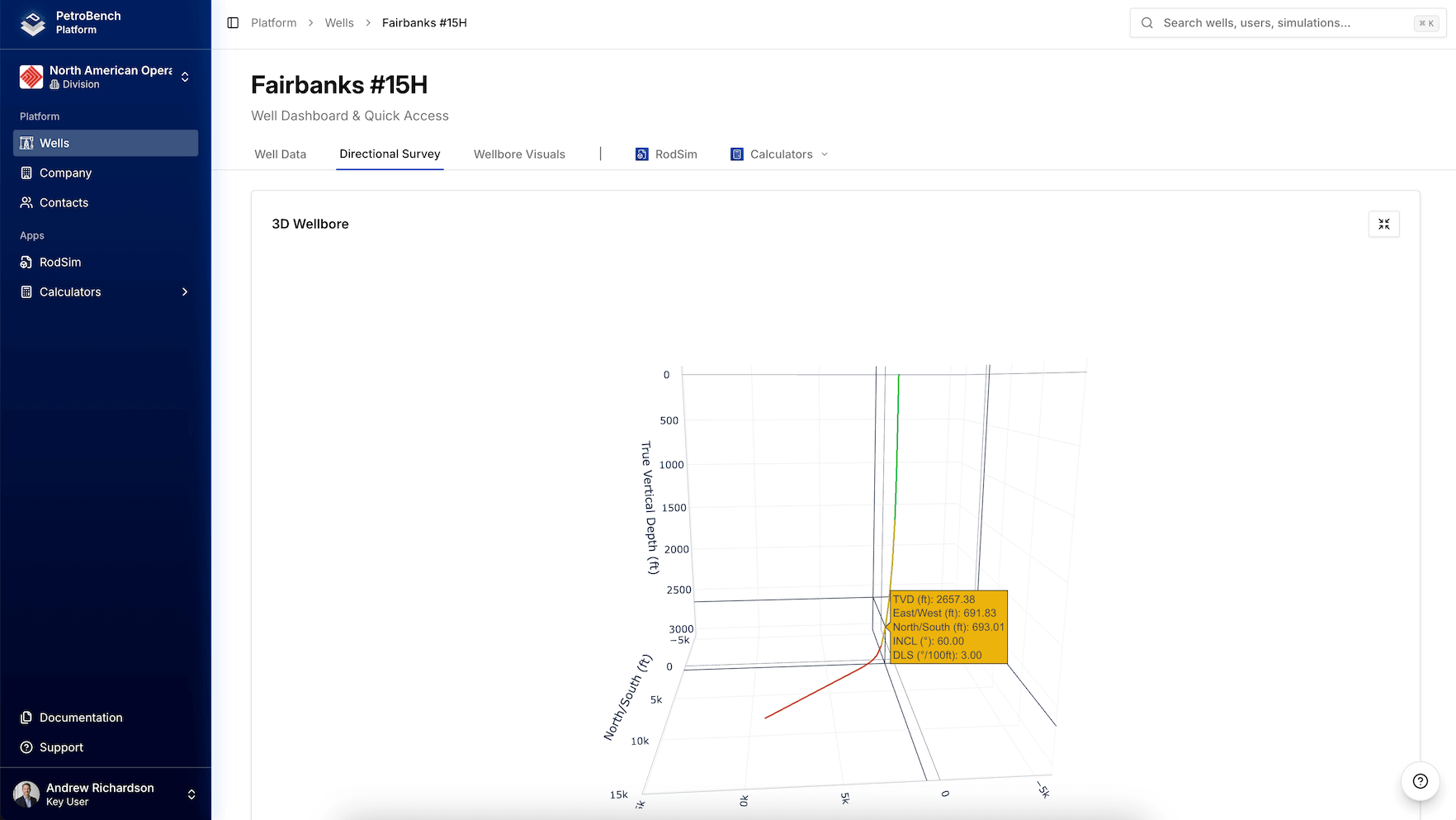 3D wellbore visualization